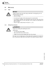 Предварительный просмотр 74 страницы SEW-Eurodrive M1 N Series Assembly And Operating Instructions Manual