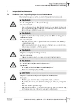 Предварительный просмотр 77 страницы SEW-Eurodrive M1 N Series Assembly And Operating Instructions Manual