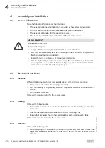 Preview for 26 page of SEW-Eurodrive MAXOLUTION MAXO-RPS-.-R Series Assembly And Operating Instructions Manual