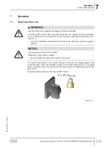 Preview for 109 page of SEW-Eurodrive MFC1/FHX Series Operating Instructions Manual