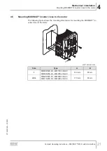 Предварительный просмотр 21 страницы SEW-Eurodrive MM 03D-233-00 Compact Operating Instructions