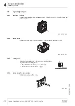 Предварительный просмотр 22 страницы SEW-Eurodrive MM 03D-233-00 Compact Operating Instructions