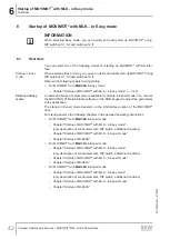 Предварительный просмотр 42 страницы SEW-Eurodrive MM 03D-233-00 Compact Operating Instructions