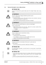 Предварительный просмотр 43 страницы SEW-Eurodrive MM 03D-233-00 Compact Operating Instructions