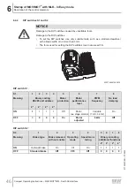 Предварительный просмотр 46 страницы SEW-Eurodrive MM 03D-233-00 Compact Operating Instructions