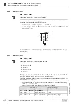 Предварительный просмотр 64 страницы SEW-Eurodrive MM 03D-233-00 Compact Operating Instructions