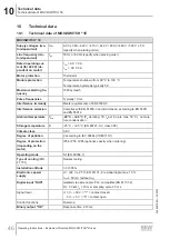 Preview for 46 page of SEW-Eurodrive MOVI-SWITCH 1E Operating Instructions Manual