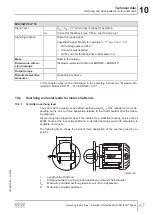 Preview for 47 page of SEW-Eurodrive MOVI-SWITCH 1E Operating Instructions Manual