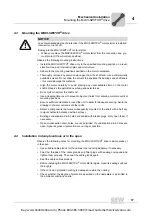 Предварительный просмотр 17 страницы SEW-Eurodrive MOVI-SWITCH 1EM Series Operating Instructions Manual