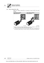 Предварительный просмотр 20 страницы SEW-Eurodrive MOVI-SWITCH 1EM Series Operating Instructions Manual