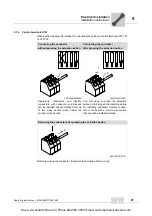 Предварительный просмотр 21 страницы SEW-Eurodrive MOVI-SWITCH 1EM Series Operating Instructions Manual