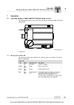 Предварительный просмотр 33 страницы SEW-Eurodrive MOVI-SWITCH 1EM Series Operating Instructions Manual