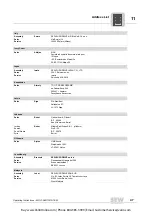 Предварительный просмотр 47 страницы SEW-Eurodrive MOVI-SWITCH 1EM Series Operating Instructions Manual