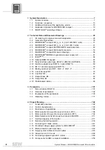 Preview for 4 page of SEW-Eurodrive MOVIDRIVE compact MCH41A System Manual