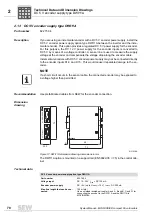 Preview for 70 page of SEW-Eurodrive MOVIDRIVE compact MCH41A System Manual