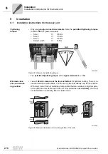 Preview for 278 page of SEW-Eurodrive MOVIDRIVE compact MCH41A System Manual