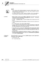 Preview for 282 page of SEW-Eurodrive MOVIDRIVE compact MCH41A System Manual