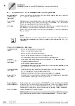 Preview for 288 page of SEW-Eurodrive MOVIDRIVE compact MCH41A System Manual