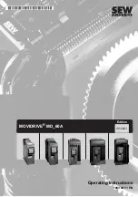 Preview for 3 page of SEW-Eurodrive MOVIDRIVE MD*60A Series Operating Instructions Manual