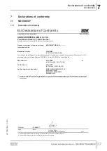 Preview for 57 page of SEW-Eurodrive Movidrive MDX60B Compact Operating Instructions