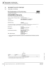 Preview for 58 page of SEW-Eurodrive Movidrive MDX60B Compact Operating Instructions