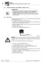 Preview for 88 page of SEW-Eurodrive MOVIGEAR DAC B Operating Instructions Manual