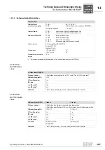 Preview for 207 page of SEW-Eurodrive MOVIGEAR DAC B Operating Instructions Manual