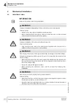 Preview for 30 page of SEW-Eurodrive MOVIGEAR MGFx-DSI Series Operating Instructions Manual