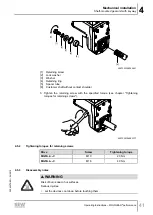 Предварительный просмотр 41 страницы SEW-Eurodrive Movigear Performance MGF**-DFC-C Series Operating Instructions Manual