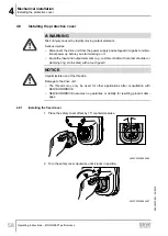 Предварительный просмотр 58 страницы SEW-Eurodrive Movigear Performance MGF**-DFC-C Series Operating Instructions Manual