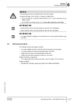 Предварительный просмотр 127 страницы SEW-Eurodrive Movigear Performance MGF**-DFC-C Series Operating Instructions Manual