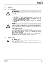 Предварительный просмотр 141 страницы SEW-Eurodrive Movigear Performance MGF**-DFC-C Series Operating Instructions Manual