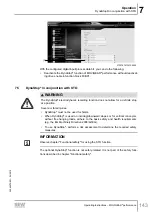 Предварительный просмотр 143 страницы SEW-Eurodrive Movigear Performance MGF**-DFC-C Series Operating Instructions Manual