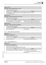 Предварительный просмотр 185 страницы SEW-Eurodrive Movigear Performance MGF**-DFC-C Series Operating Instructions Manual