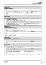 Предварительный просмотр 243 страницы SEW-Eurodrive Movigear Performance MGF**-DFC-C Series Operating Instructions Manual