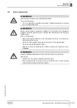 Предварительный просмотр 275 страницы SEW-Eurodrive Movigear Performance MGF**-DFC-C Series Operating Instructions Manual