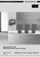 SEW-Eurodrive MOVIGEAR-SNI Series Addendum To The System Manual preview