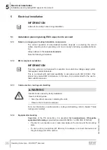 Preview for 36 page of SEW-Eurodrive MOVIMOT advanced DRN DBC Series Operating Instructions Manual