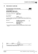 Preview for 179 page of SEW-Eurodrive MOVIMOT MM D Series Manual