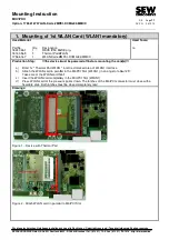 Предварительный просмотр 1 страницы SEW-Eurodrive MOVIPRO 1796 6167 Mounting Instruction