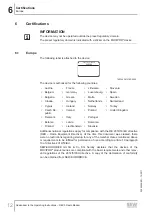 Preview for 12 page of SEW-Eurodrive Movipro MPCI-DCMA-82-MMCX Addendum To The Operating Instructions