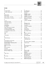 Preview for 43 page of SEW-Eurodrive MOVITRAC B Operating Instructions Manual