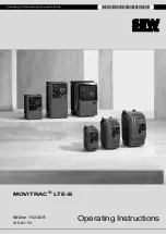 SEW-Eurodrive MOVITRAC LTE-B+ Operating Instructions Manual предпросмотр