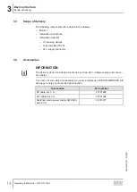 Предварительный просмотр 14 страницы SEW-Eurodrive OPT11D-150-0 Operating Instructions Manual