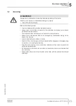 Предварительный просмотр 23 страницы SEW-Eurodrive OPT11D-150-0 Operating Instructions Manual