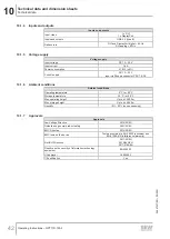 Предварительный просмотр 42 страницы SEW-Eurodrive OPT11D-150-0 Operating Instructions Manual