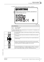 Предварительный просмотр 17 страницы SEW-Eurodrive PSH CM2H Series Operating Instructions Manual