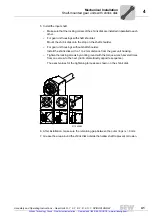 Preview for 42 page of SEW-Eurodrive R17 DRS71S4 Assembly And Operating Instructions Manual