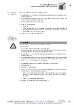 Preview for 92 page of SEW-Eurodrive R17 DRS71S4 Assembly And Operating Instructions Manual