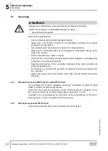 Preview for 34 page of SEW-Eurodrive WOP11D-100-0 Operating Instructions Manual